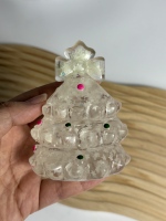 Mainan Squishy Maltosa Pohon Natal Menyala Dalam Gelap, Mainan Remas Lambat Berkilauan, Alat Penghilang Stres Tangan Uniseks