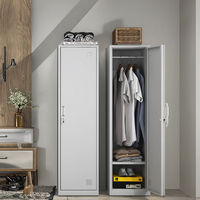 Armoire de rangement multi-portes verrouillable en acier, durable et sécurisée pour les gymnases, les hôtels, les hôpitaux