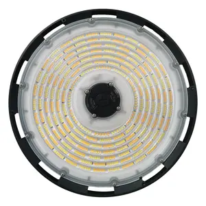 YG专利高流明工业仓库灯150W 200W 240W可调光IP65防水铝不明飞行物发光二极管高棚灯