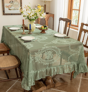 Thời trang ren Khăn trải bàn nghệ thuật lãng mạn bảng Bìa mộc mạc tươi Khăn trải bàn nhà máy trực tiếp - Product Image 2