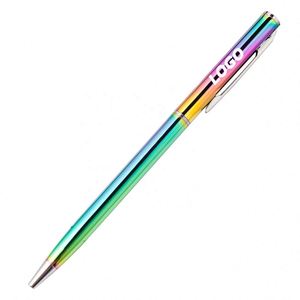 Colorful Metal Ballpoint <b>Pens</b> - Smooth Writing Promotional Office & School <b>Pens</b> - Product Image 1