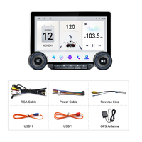 Système multimédia automobile 11,5 pouces Android Auto DSP Car Play Diamond AI 2K Infinite Dual Knob Écran autoradio