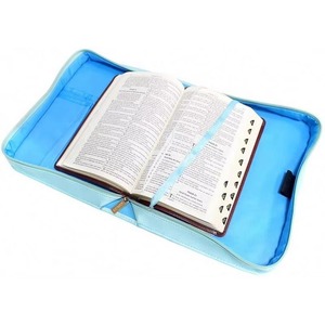 Muestra Gratuita, Precio de Fábrica, Funda de Cuero PU Personalizada al por Mayor, Estuche para Libros, Bolsa para Biblia con Arte Cristiano, Regalo - Product Image 4