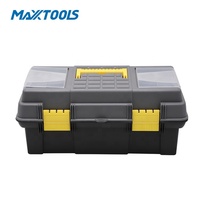 Boîte à outils pliable robuste OEM, étanche et anti-poussière, avec plateau amovible jusqu'à 20L, boîte de rangement portable pour équipements et outils