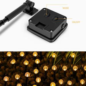 20LED RGBソーラー式IP55防水屋外景観照明、光センサー制御と充電式バッテリー付き - Product Image 5