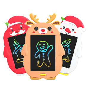 Giáng sinh phong cách LCD đầy màu sắc xó<span class=keywords><strong>a</strong></span> được Doodle Board viết Toddler nghệ thuật Led Vẽ Ma Thuật Board cho trẻ em - Product Image 4