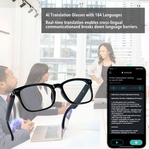 Gafas Inteligentes Multifuncionales con Traducción en Tiempo Real, Llamadas HD y Reproducción de Música, Carga Magnética, Control Táctil y por Aplicación - Product Image 4
