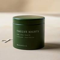 Boîtes d'emballage rondes vintage en étain vert de qualité alimentaire pour petites bougies, hermétiques, pour la vente en gros