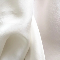 10 m/m mûrier couleur ivoire Habutai 100 tissu Habotai en soie pure de haute qualité pour doublure de vêtements doux RFD