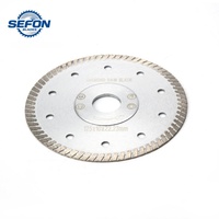 Disque de coupe diamanté turbo de haute qualité de 4,5 pouces, 5 pouces, 7 pouces avec bride pour la découpe du marbre, du béton et des briques