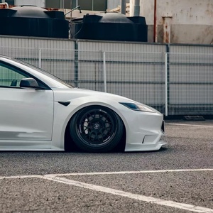 Actualización Tesla <span class=keywords><strong>Model</strong></span> <span class=keywords><strong>3</strong></span> con kit de cuerpo ancho LB, difusor de parachoques delantero, arcos de rueda, presas de aire para renovación - Product Image 6