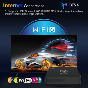Expédition immédiate Q1 Android 16 Quad Core 8K 4 Go de RAM 64 Go de ROM BT5.2 Assistant vocal Allwinner H313 Boîtier TV - Product Image 6