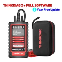 ThinkDiag 2 ALL Software, 1 año de actualización gratuita, herramienta de diagnóstico automotriz, compatible con CAN FD, codificación de ECU, prueba activa, 16 funciones de reinicio, escáner OBD2