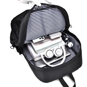 Mochila Casual para Hombre, Elegante, Simple, de Gran Capacidad, Material de PU Resistente al Agua, para Viajes de Negocios y Estudiantes - Product Image 3