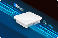 Puente MOKOSMART LW003 de Alta Calidad para IoT Industrial en Exteriores, Resistente al Agua IP67, Carga Solar, BLE 5.0, LoRaWAN, Certificado FCC y CE