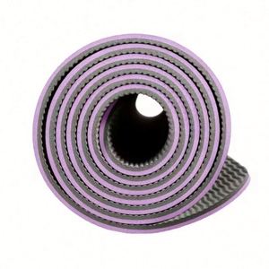 Sac de transport pour tapis de yoga en TPE haute densité, élastique, doux, antidérapant et écologique - Conception personnalisée durable avec logo, longueur 183 cm, épaisseur 6/8/10 mm - Product Image 1