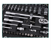Ensemble d'outils de quincaillerie de 131 pièces, kit d'outils à main en acier Cr-V forgé, boîte à outils multifonctionnelle pour la réparation à domicile, le travail du bois, l'électricité, la mécanique