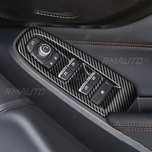 สำหรับ Subaru WRX 2022 ชุดแต่งตัวถังรถยนต์ สติ๊กเกอร์ตกแต่งแผงเกียร์ กรอบครอบตกแต่งภายใน แผงเกียร์ตกแต่ง - Product Image 4