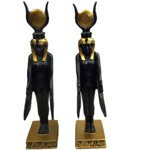 Statue <span class=keywords><strong>de</strong></span> <span class=keywords><strong>la</strong></span> <span class=keywords><strong>déesse</strong></span> égyptienne Isis aux ailes ouvertes, divinité <span class=keywords><strong>de</strong></span> <span class=keywords><strong>la</strong></span> <span class=keywords><strong>maternité</strong></span>, magie, sagesse et nature, sculpture décorative pour <span class=keywords><strong>la</strong></span> maison - Product Image 2