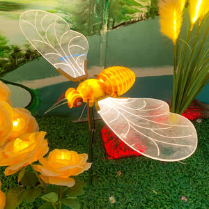 Lumières de Noël LED <span class=keywords><strong>3D</strong></span> <span class=keywords><strong>en</strong></span> forme d'abeille, étanches, pour extérieur, certifiées CE ROHS, pour chemin, cour, décoration de la maison, éclairage extérieur - Product Image 4