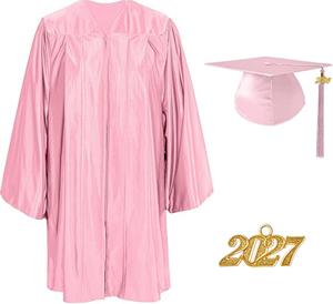 Robe de Cérémonie de Remise <span class=keywords><strong>des</strong></span> Diplômes pour Enfants, Prix Usine, Fourniture Directe, Tricotée 100% Polyester, pour Cérémonies Scolaires et Maternelles, Vente en Gros - Product Image 1