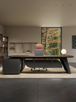 Meubles de bureau design modernes de Foshan, bureaux avec table de bureau pour bureau de direction de luxe