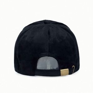 Wholesale Custom Solid Color Curve Brim Cap Unisex Warm <b>Hat</b> Velvet Baseball Cap - Product Image 4