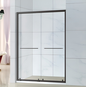 Paroi de douche coulissante en verre trempé Kalaishi, écran de douche étanche pour toilettes - Product Image 1