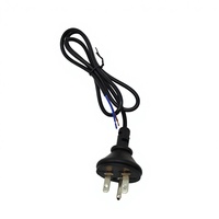Kabel Konektor Daya DC AS Khusus 12V 7.5A IP68 Tahan Air Isolasi PVC Konduktor Tembaga Kabel Daya Rumah Tangga Industri