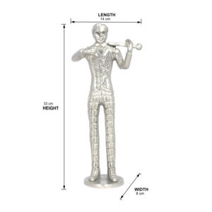 Elegante Colección de Arte Moderno hecho a mano aluminio Metal artesanías figuritas abstractas consola Mesa escultura decorativa precio barato - Product Image 5