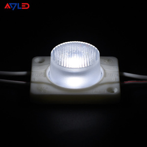 โมดูลฉีดแสงแบบ Edgelit SMD3030 กำลังไฟ 1.5 วัตต์ ขนาด 15*45 °   ไฟ LED 12V สีขาว IP67 โมดูล LED บนแผงวงจรอลูมิเนียม สำหรับไฟส่องด้านข้างของกล่องไฟ - Product Image 3