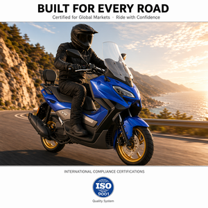 Motocicleta YABEN Modelo YW de Alta Calidad, Refrigerada por Agua, 150CC, Frenos ABS Delanteros y Traseros, ECU BOSCH, Inyección Electrónica, Todoterreno, 80km/h, Zhejiang - Product Image 3