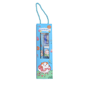 Ensemble de papeterie Sweety 5 pièces pour enfants, cadeau scolaire avec taille-crayon et gomme dans une boîte colorée - Product Image 5