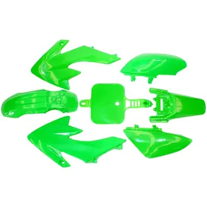 Дешевый Зеленый Пластиковый обтекатель для мотоцикла Аксессуары для HONDA CRF XR 50 CRF50 125 SSR SDG 107 питбайк крыло