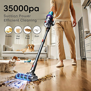 Aspiradora Inalámbrica de Mano para Alfombras Secas, Sofás, Cuidado del Automóvil y Limpieza de Manchas - Product Image 1