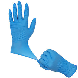 Heartmed PideMed Nitrile Disposable <b>Gloves</b> 6mil Thickness Textured Fingertips <b>Silicone</b>-Free Powder-Free General Purpose Gathered - Product Image 2