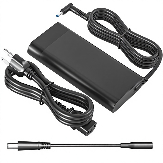200W Laptop Charger with Charging Indicator for Victus Omen ZBook 15-17 Series Gaming Laptops (100-240V Input)