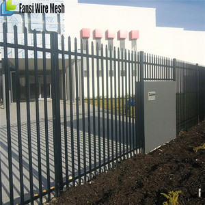 Paneles tubulares diplomáticos 2100mm * 2400mm mancha INTER PON polvo Hércules paneles de valla metálica barandilla de acero de zinc - Product Image 3