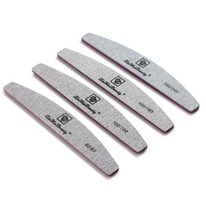80/80 Grit Nail tập tin Nhà máy chuyên nghiệp biểu tượng tùy chỉnh đóng gói 100/180/240 Grit Hàn Quốc vuông Nửa Mặt Trăng Zebra Nail tập tin - Product Image 6