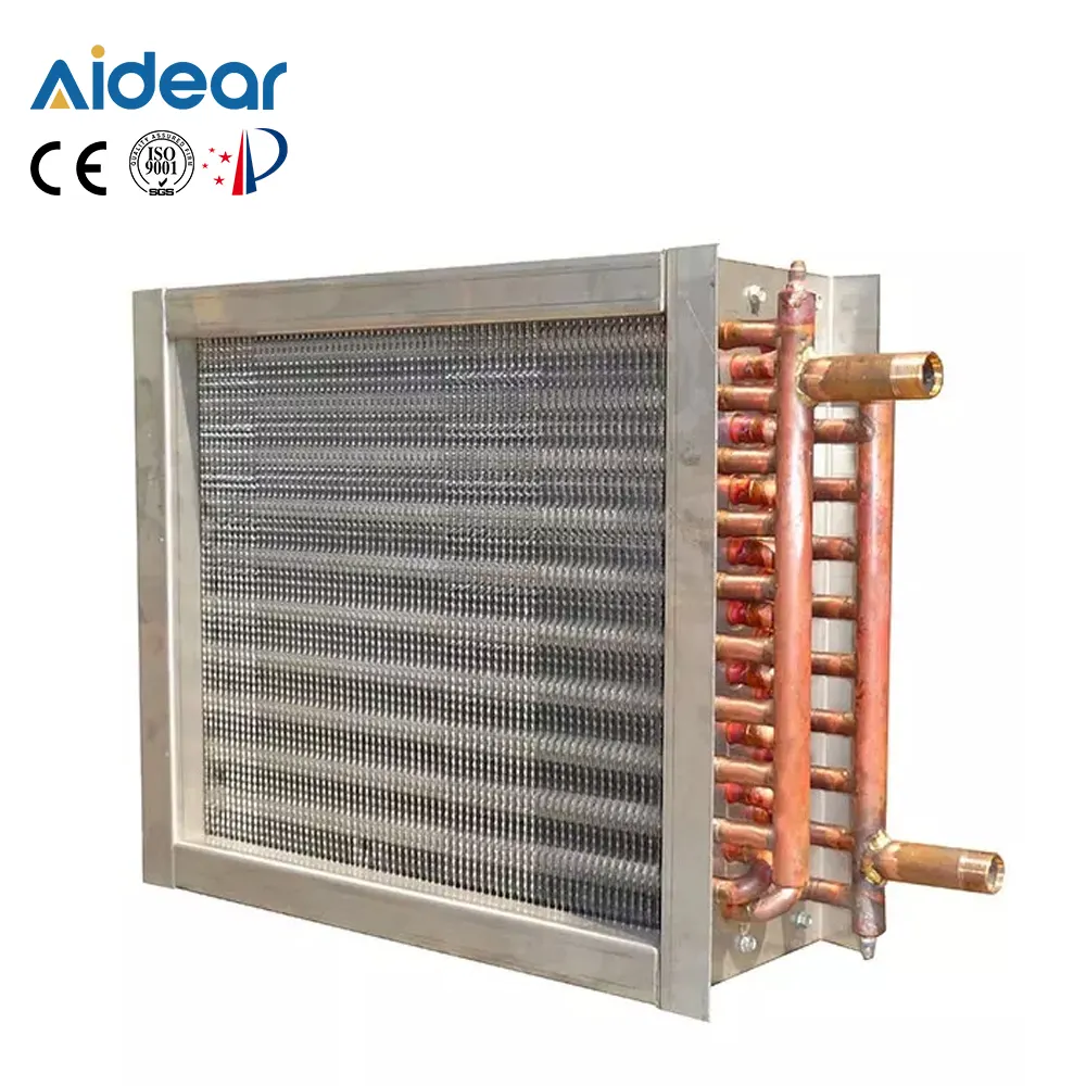 Aidear ống đồng Ống công nghiệp chất lượng cao Cooler gas nồi hơi ống đồng không khí vây trao đổi nhiệt