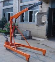 Grue hydraulique pliable compacte de 2 tonnes pour une manipulation facile en atelier