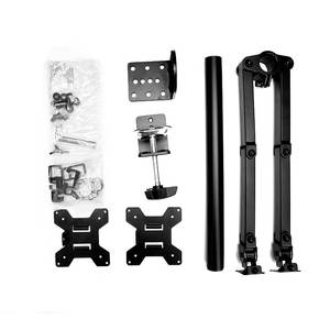 14 "-<span class=keywords><strong>27</strong></span>" Écran réglable <span class=keywords><strong>Double</strong></span> bras de moniteur <span class=keywords><strong>Support</strong></span> de bureau pour ordinateur portable <span class=keywords><strong>Support</strong></span> de ressort à gaz pour 2 moniteurs - Product Image 6