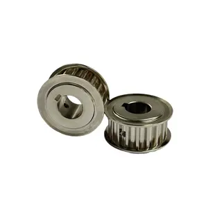 Oem Hoge Precisie Online Winkel S8 M 8Mm Spoed 18 Tanden C45 Stalen Nikkel Plating Distributieriem Katrol