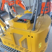 Mini-excavatrice sur chenilles diesel de 1,25 tonne RBD-17E Laidong 385 -38~34, puissance de creusement élevée pour espaces étroits, garantie 1 an