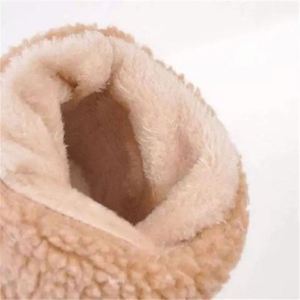 Women's Winter Warm Snow Boots Ankle <b>Booties</b> Round Toe Fashion Trend Comfortable Casual Mid Height PVC Upper Cotton Lining - Product Image 4