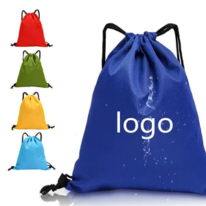 Outdoor Sport Storage Bag Thick Rope Ball Bag Universal Fitness Drawstring Bag Large Capacity Nylon Waterproof Zipper Backpack