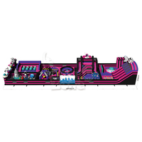Parc d'attractions intérieur et extérieur Castel personnalisé Nouveau design de terrain de jeu intérieur gonflable pour maison de rebond Terrain de jeu intérieur unique