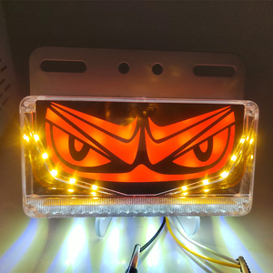 ไฟเลี้ยวข้างรถบรรทุกแบบ LED ไฟเตือนสัญญาณ LED ไฟนำทางสำหรับรถบรรทุกขนาดใหญ่ ไฟ LED สีสันสดใสสำหรับรถพ่วง ไฟบอกตำแหน่งรถบรรทุก - Product Image 6