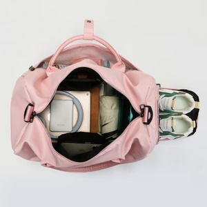 Bolsa Deportiva Unisex Oxford Transpirable <span class=keywords><strong>con</strong></span> Separación para Ropa Húmeda y Seca, Bolsa de Viaje Ligera y Portátil para Natación y <span class=keywords><strong>Viajes</strong></span> Cortos - Product Image 3