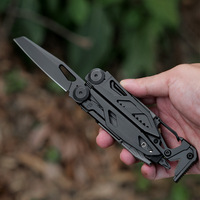 Pince multifonction pliable professionnelle avec plusieurs fonctions pour la réparation et les activités de plein air